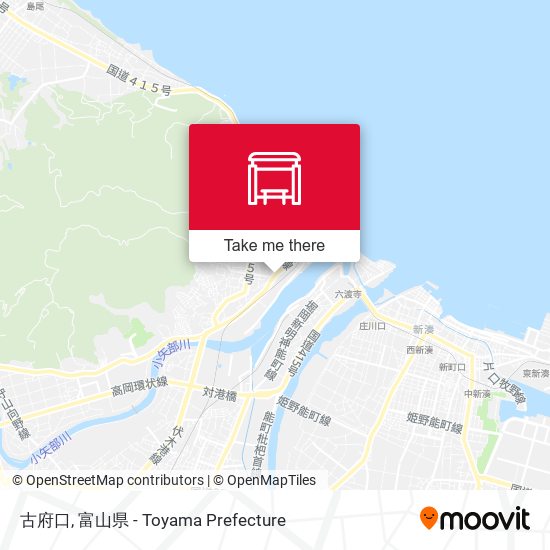 古府口 map