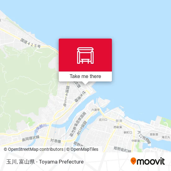 玉川 map