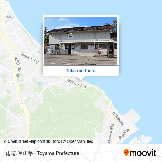 雨晴 map