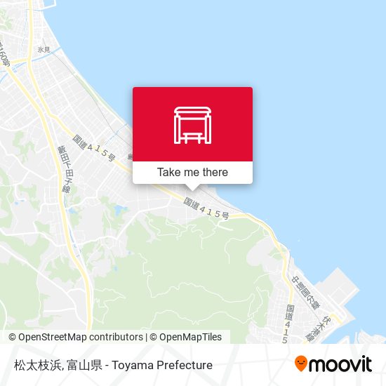 松太枝浜 map