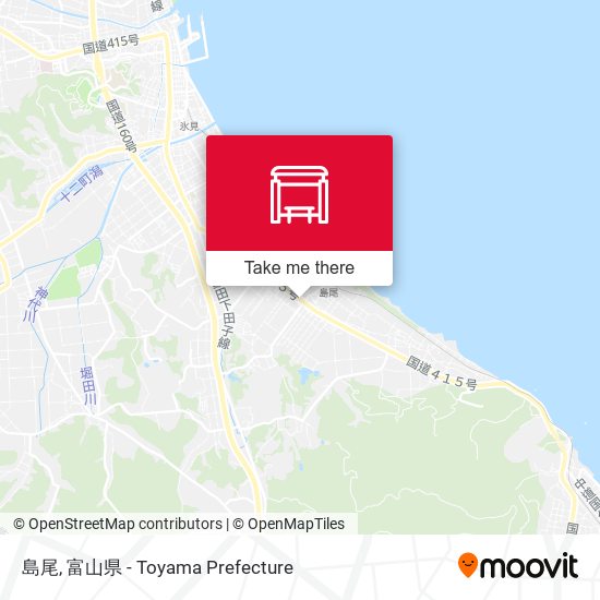 島尾 map