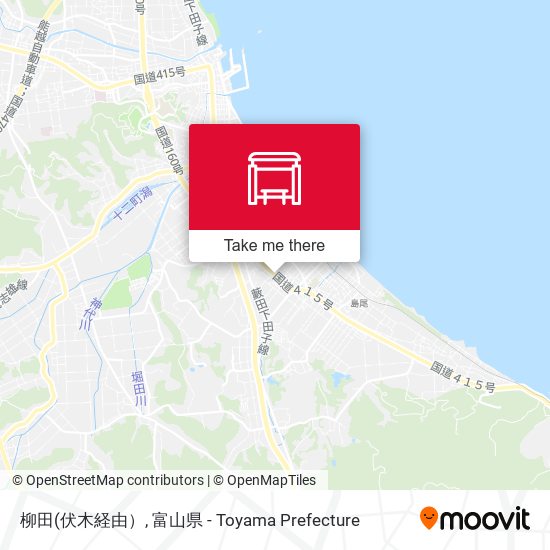柳田 map