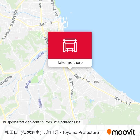 柳田口（伏木経由） map
