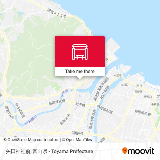 矢田神社前 map