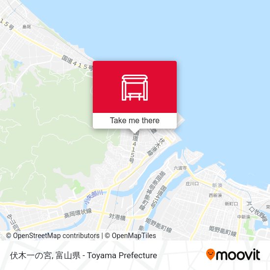 伏木一の宮 map