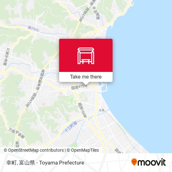 幸町 map