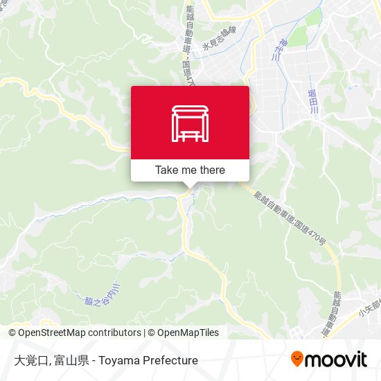 大覚口 map
