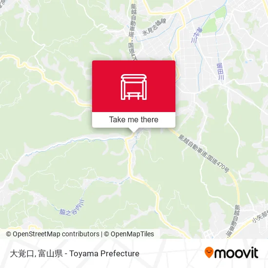 大覚口 map