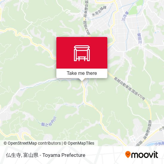 仏生寺 map