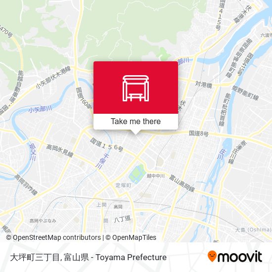 大坪町三丁目 map