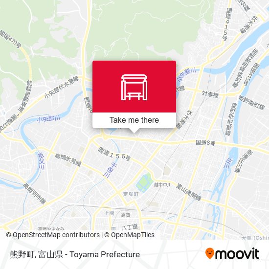 熊野町 map