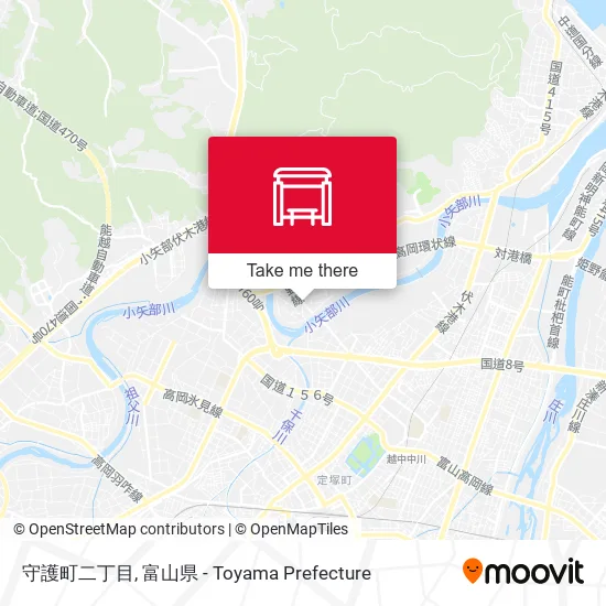 守護町二丁目 map