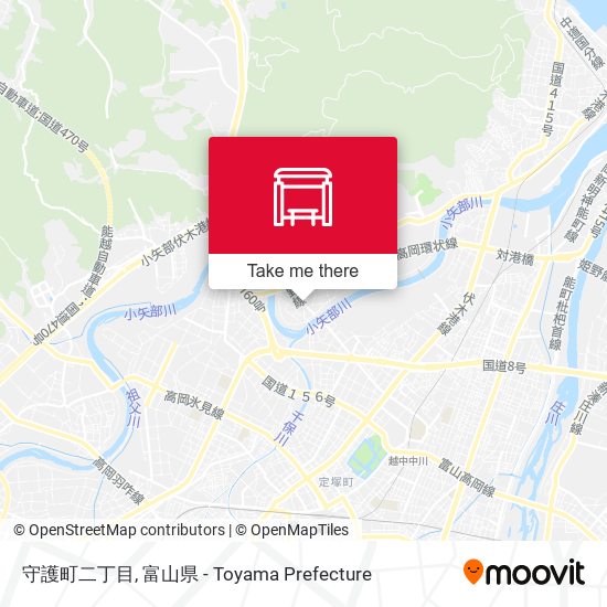 守護町二丁目 map