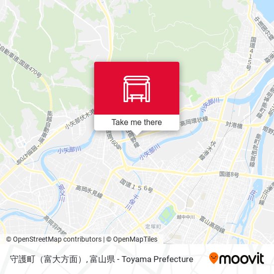 守護町（富大方面） map