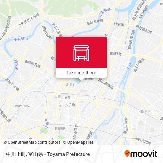 中川上町 map