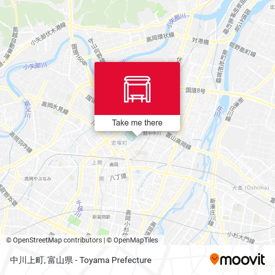 中川上町 map