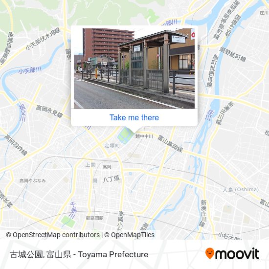古城公園 map