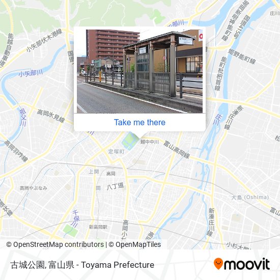 古城公園 map