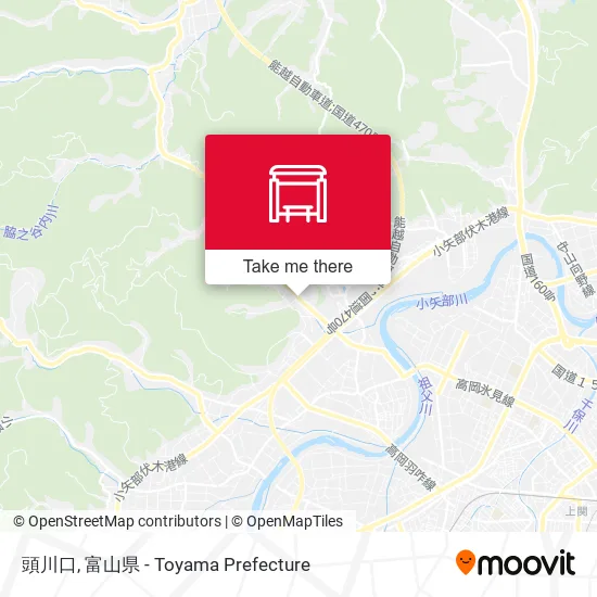 頭川口 map