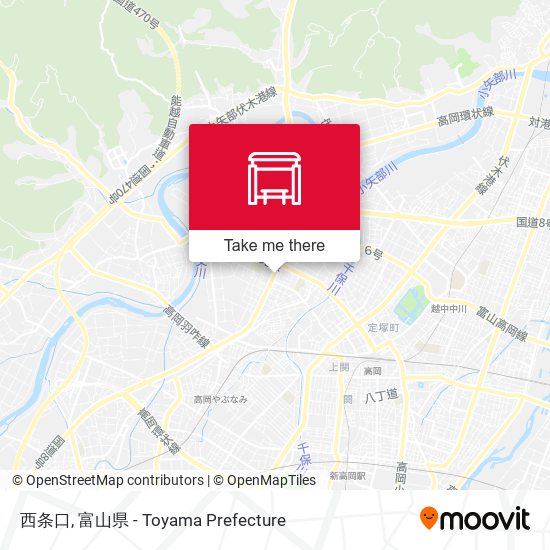 西条口 map