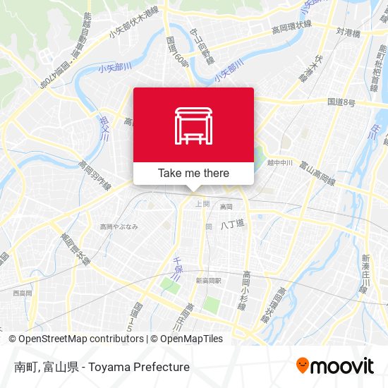 南町 map