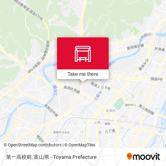 第一高校前 map