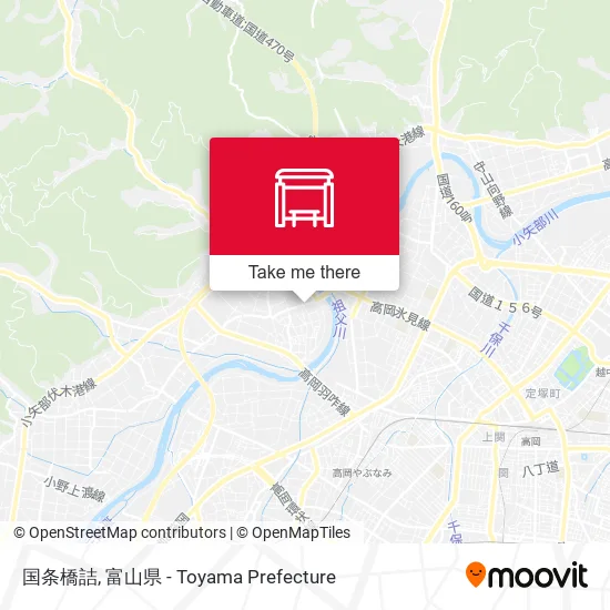 国条橋詰 map