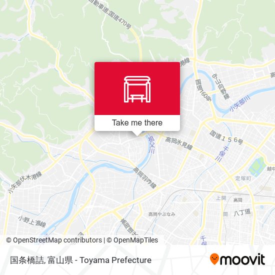 国条橋詰 map
