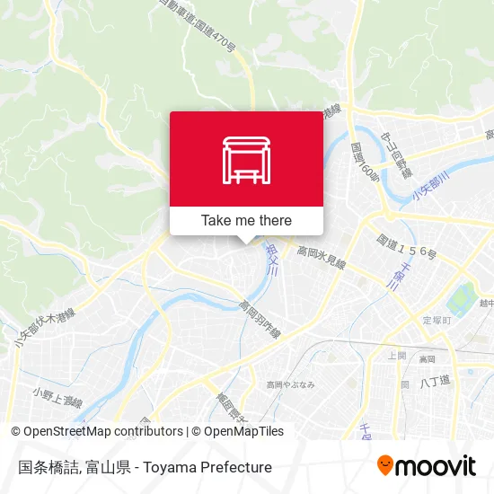 国条橋詰 map