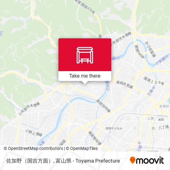 佐加野（国吉方面） map