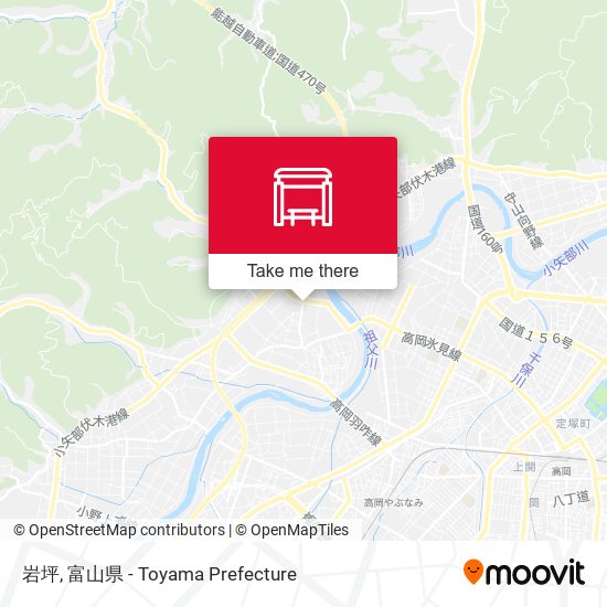 岩坪 map