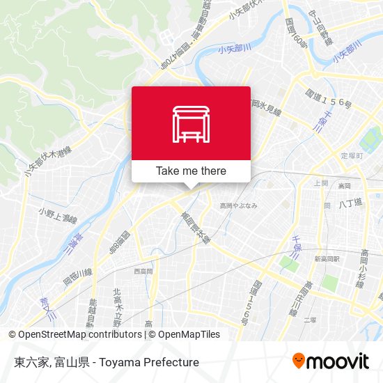 東六家 map