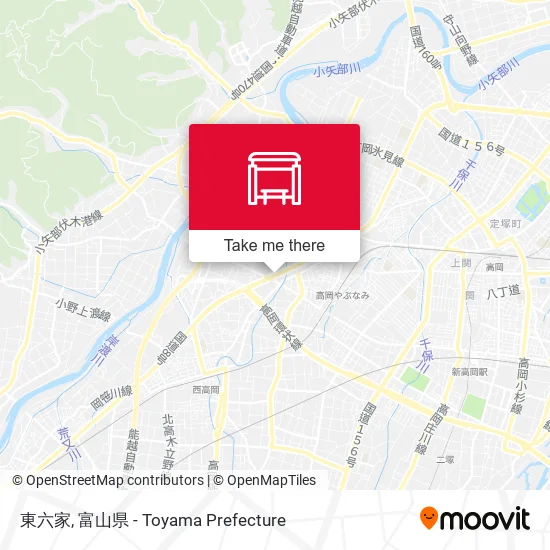 東六家 map