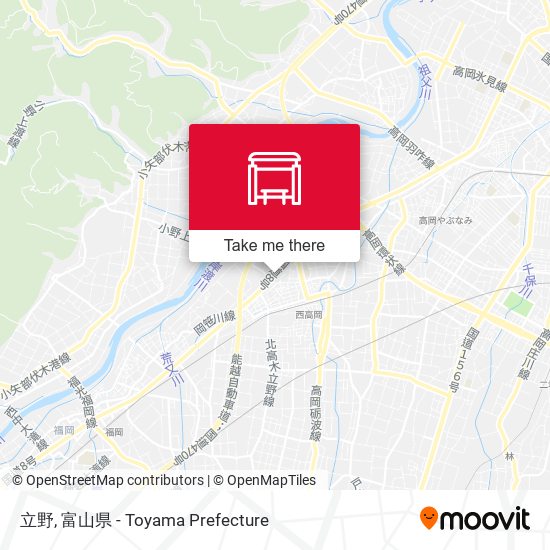立野 map
