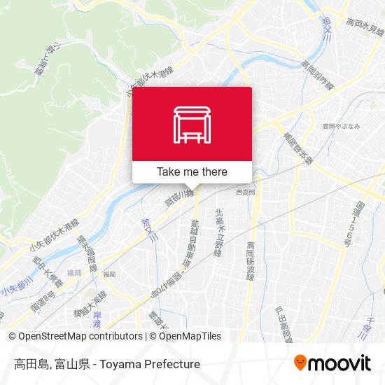 高田島 map