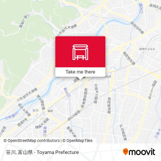 笹川 map