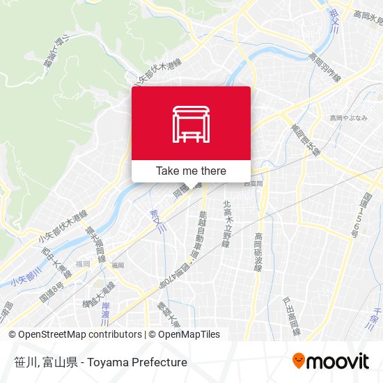 笹川 map