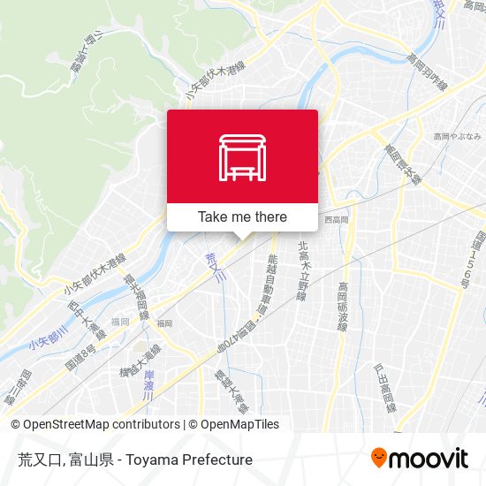 荒又口 map