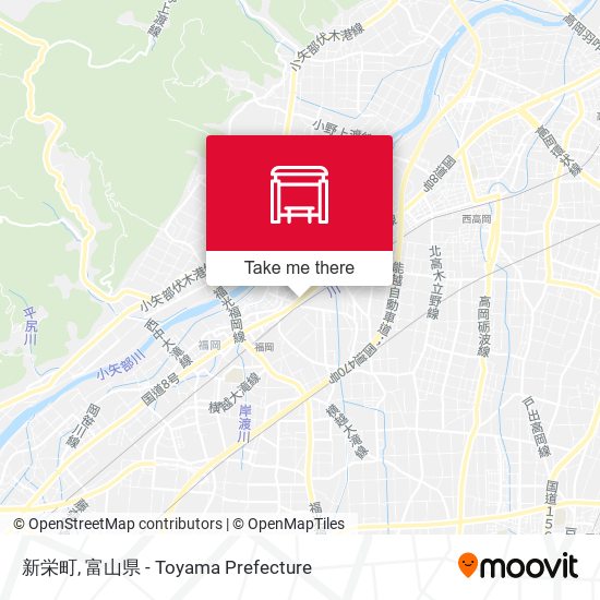 新栄町 map