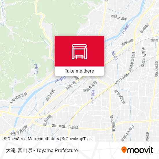 大滝 map