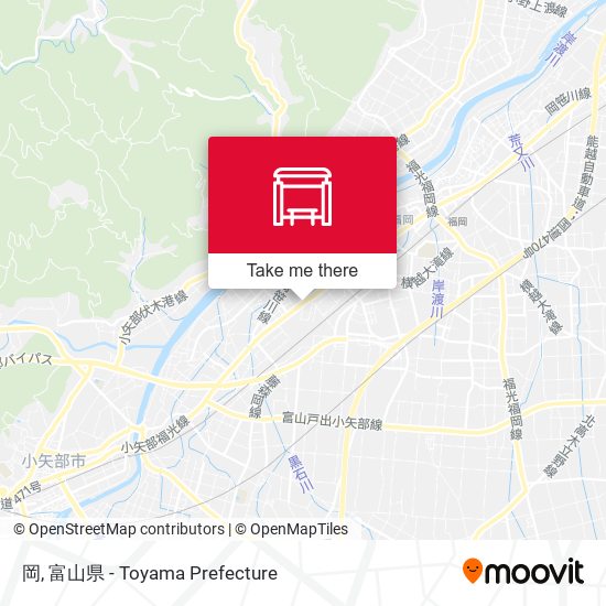 岡 map