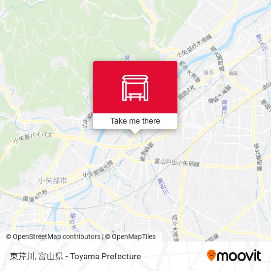 東芹川 map