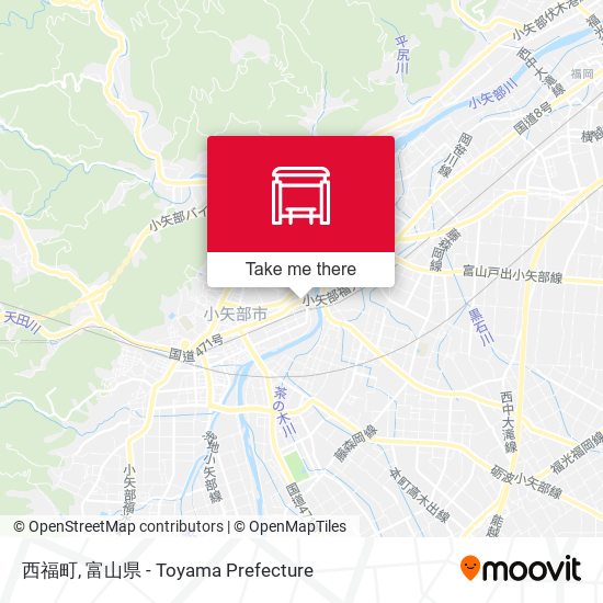 西福町 map