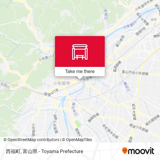 西福町 map