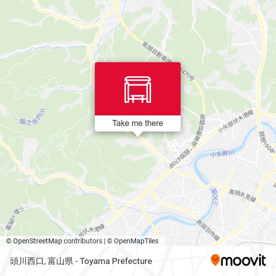 頭川西口 map