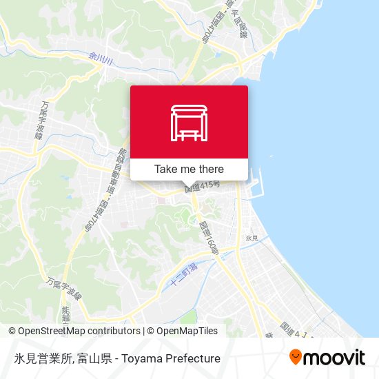 氷見営業所 map