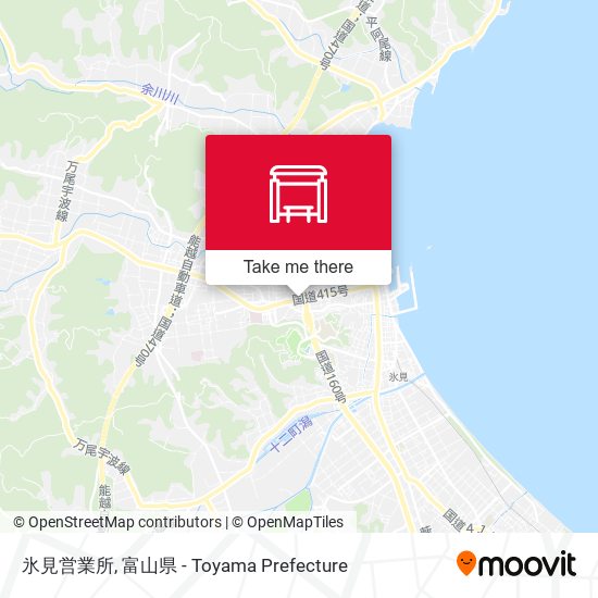 氷見営業所 map