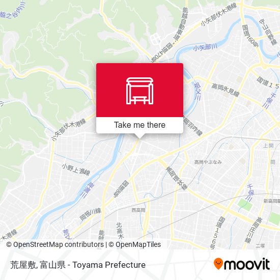 荒屋敷 map