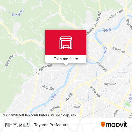 四日市 map