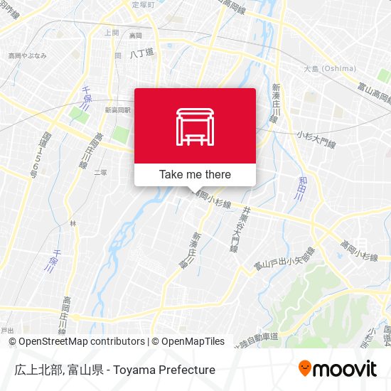 広上北部 map